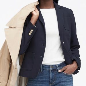 BR Black Hacking Jacket/ Blazer - Size 2